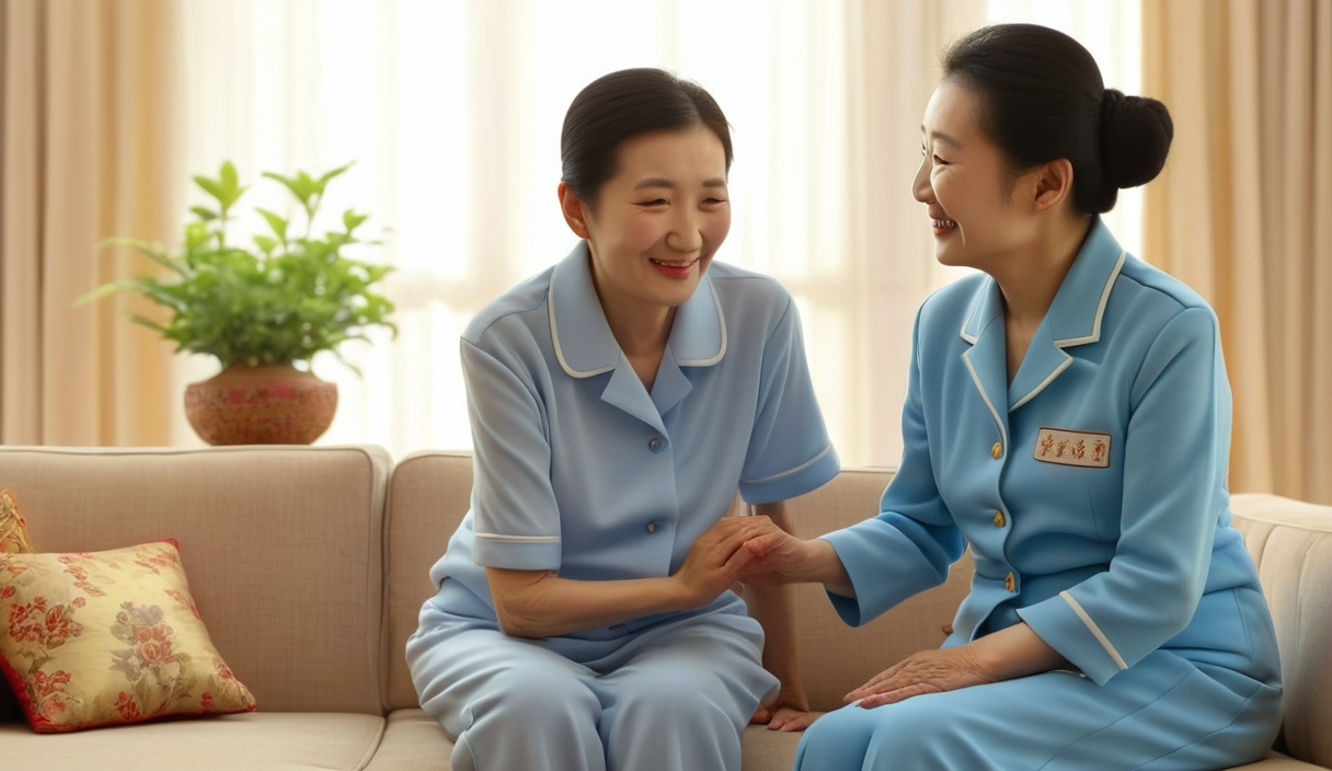合肥妈妈帮家政公司新闻配图：《养老家庭怎么选合肥妈妈帮家政保姆服务？》
